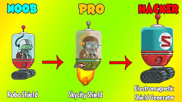 Pvz 2 Discovery - All Zombies Same Shape Evolution NOOB - PRO - HACKER