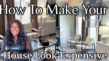 How To Make Your Living Room Look Expensive on a budget