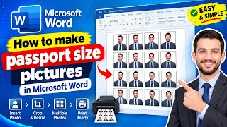 Perfect Passport Photos in 5 Minutes | Microsoft Word Guide screenshot 4