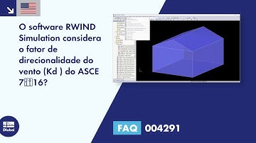 [EN] FAQ 004291 | O software RWIND Simulation leva em consideração o fator de direção do vento (K...