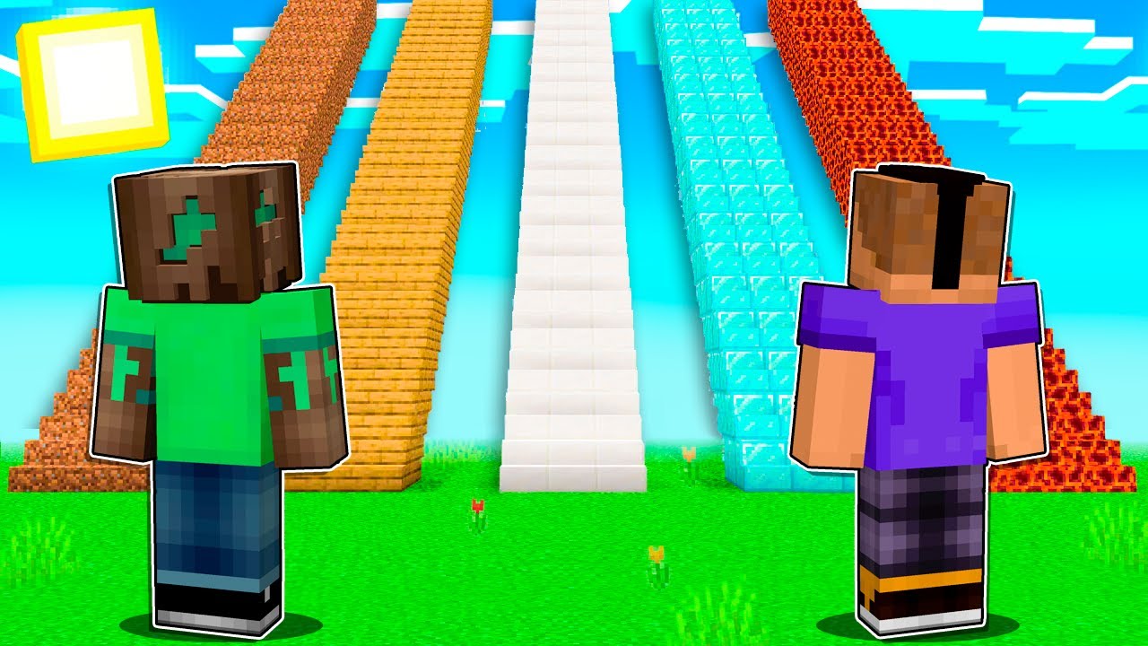 SI SUBES LA ESCALERA INCORRECTA, MUERES - Minecraft