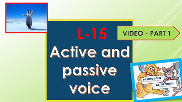 CPS Std 7 Eng Gr L 15 Active and Passive Voice Video Part  1