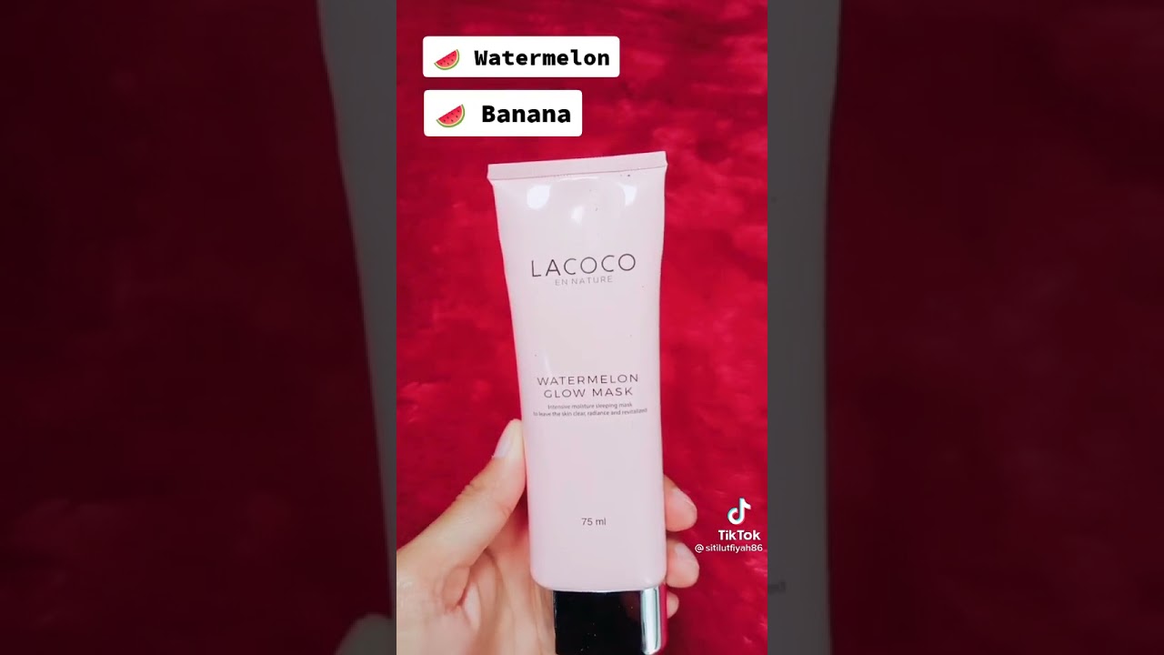 WATERMELON GLOW MASK LACOCO NASA