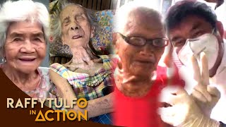 MGA LOLO’T LOLA, DI NAITAGO ANG MGA NGITI NANG SORPRESAHIN NI IDOL RAFFY!