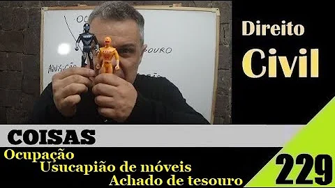 Qual a diferença entre ocupação e descoberta?