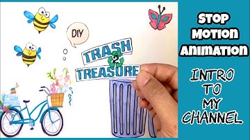 Stop Motion Animation- Intro to my channel