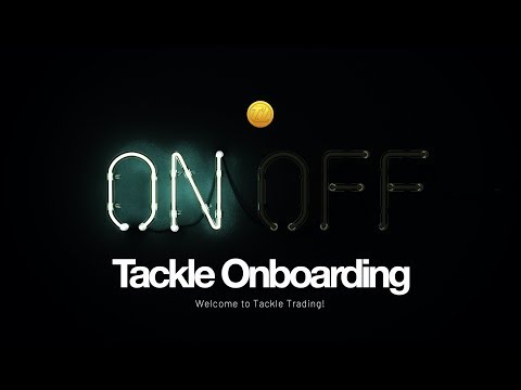 Tackle Trading Onboarding - Welcome to Tackle Trading!
