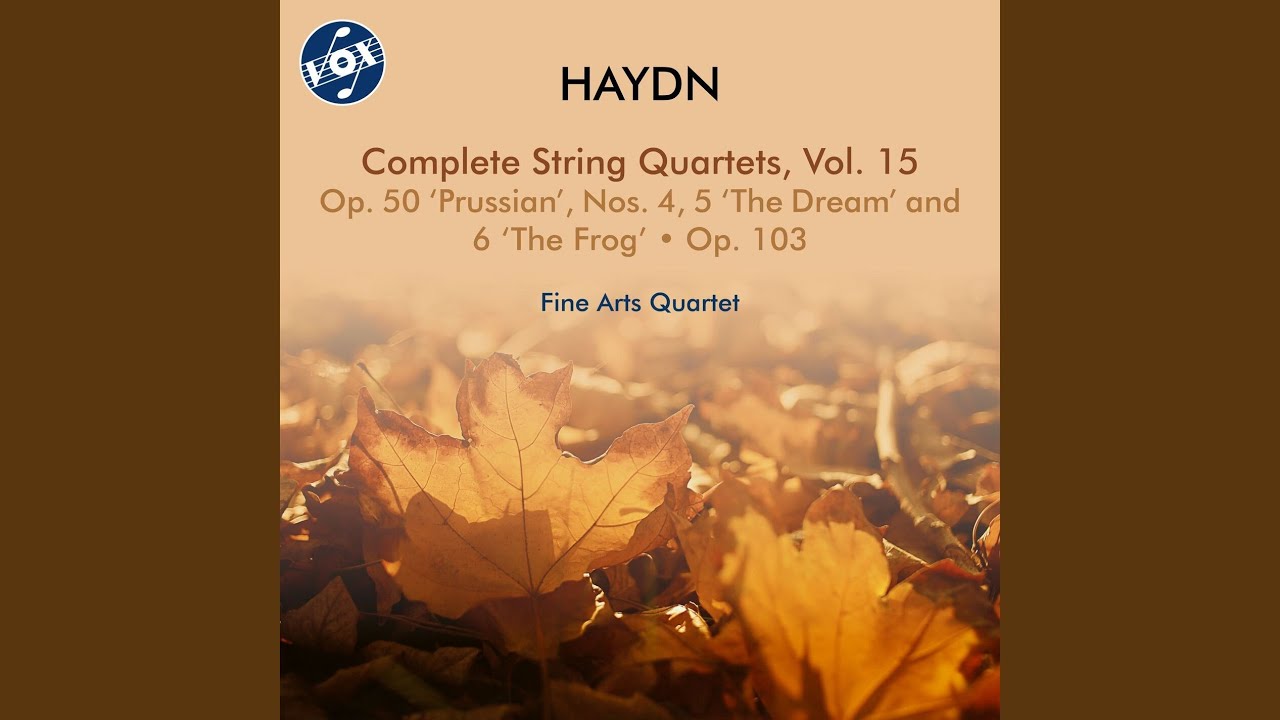 Watch String Quartet in F Major, Op. 50 No. 5, Hob. III:48 "Prussian, Dream": III. Minuet - Trio on YouTube