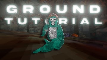 How To Be FAST on Ground in Gorilla Tag!
