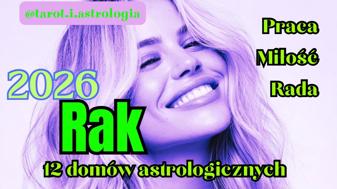 RAK ♋ 2026 🔥 Wielki Horoskop | Koniec lęku, przełom w pracy i stabilna miłość