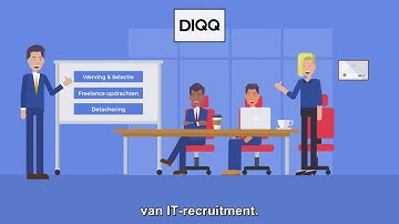 Business animatie explainer video - DIQQ - Recruitment