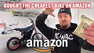 Testing the Cheapest Dirtbike You Can Buy on Amazon