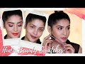 Swatching All My Huda Beauty Liquid Lipsticks | With & Without Makeup | Shreya Jain