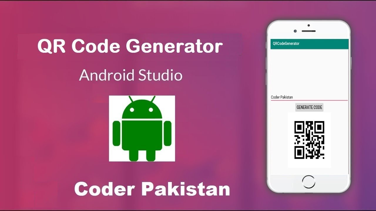 How to generate QR code in android | QRGenerator | Android Studio - YouTube