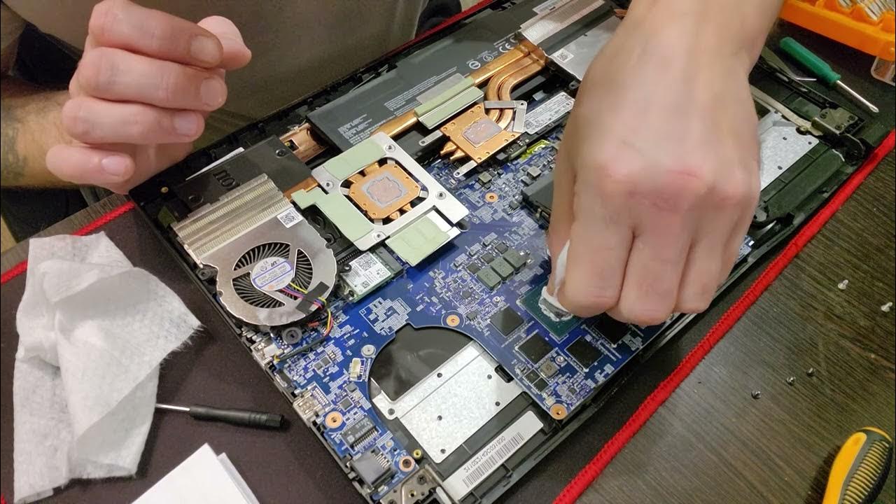 Как разобрать ноутбук msi katana gf76 Замена термопасты Msi Katana GF 76 11 UD ЦП - i5-11400H ГП - RTX 3050 Ti - YouTu