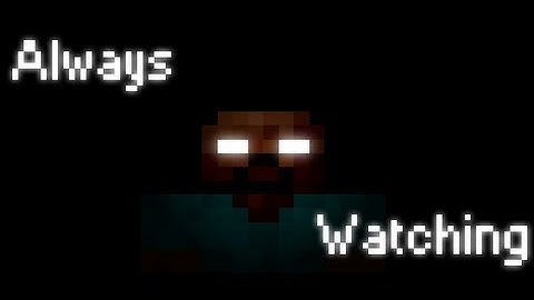 Minecraft Herobrine Sighting 100% REAL 2018 | PART 1