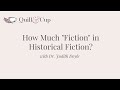 Accepting That Your Historical Fiction Novel WILL Have Errors - And That's OK!