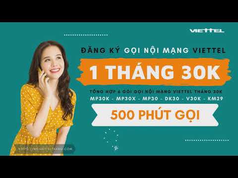 Video Đăng ký gọi nội mạng Viettel tháng 30k - Tổng hợp các... - youtube