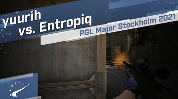 yuurih clutches 1v4 against Entropiq - PGL Major Stockholm 2021