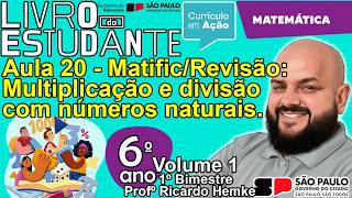 20-Student Book-6th Grade-1st B-Mathematics: Math/Review: Multiplication and division with number...