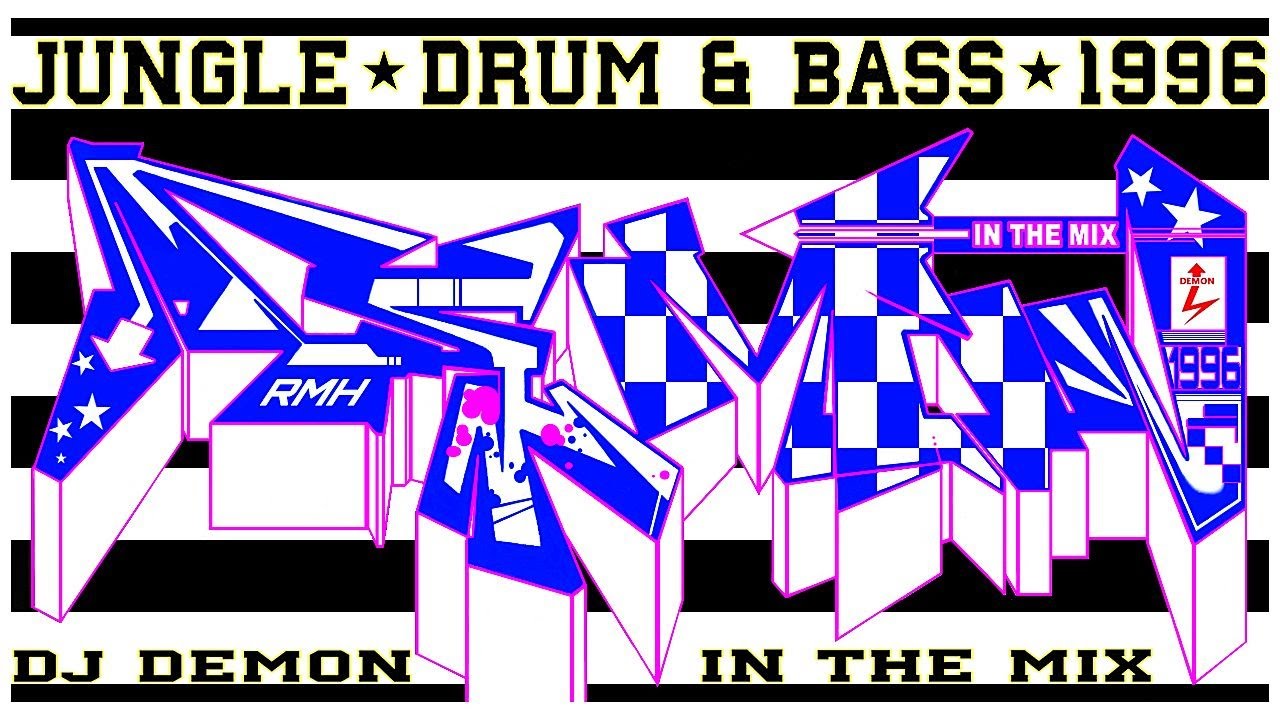 Jungle Drum &amp; Bass 1996, Demon In The Mix. [HD]