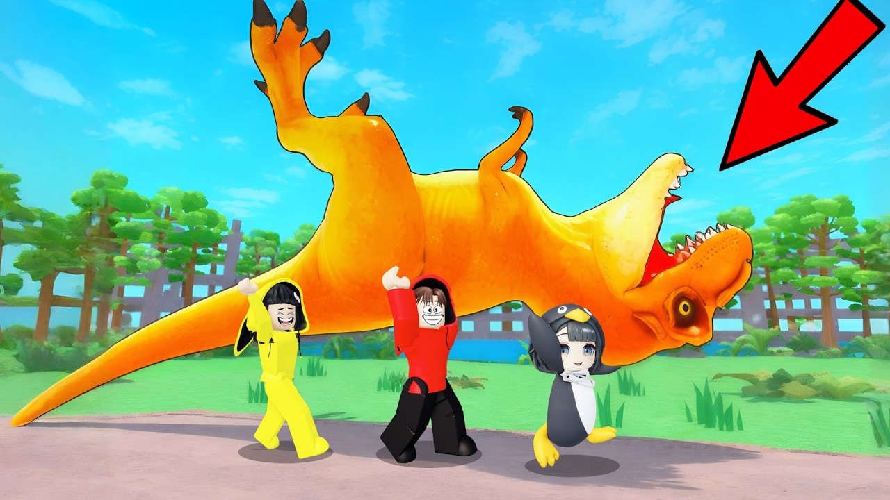 YEAY !!! Yuta, Mio Dan Baby Celine Dapat Dinosaurus Langka || ROBLOX