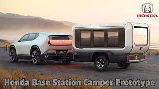 Honda Unveiled Its Base Station Camper Prototype for the US. Is a Travel Trailer That’s Very Honda