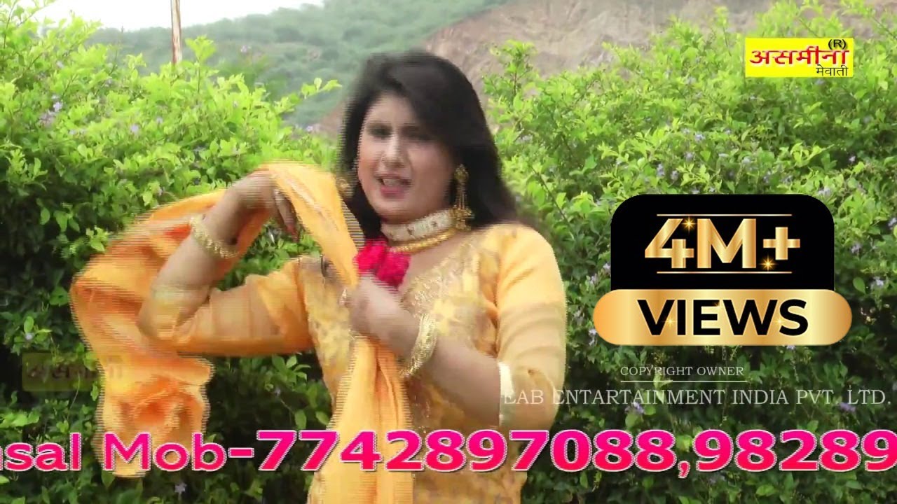       FULL HD  New Asmeena Sahin Mewati Video Song 2018