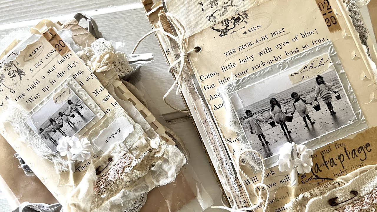 Счастливого письма от Энджи! Листайте журнал «Junk Journal»