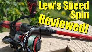Lew's CARBON FIRE Speed Spin Spinning Reel Reviewed