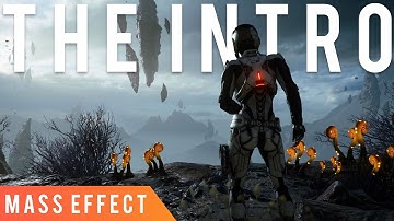 MASS EFFECT ANDROMEDA Walkthrough Gameplay 4K 60 FPS Part 1 - Intro (Mass Effect 4)