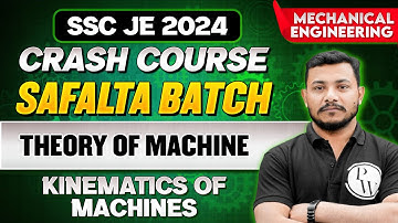 SSC JE 2024 | Theory of Machine | KINEMATICS OF MACHINES | Mechanical Engineering