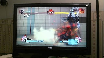 Evil Ryu unblockable against Seth 1