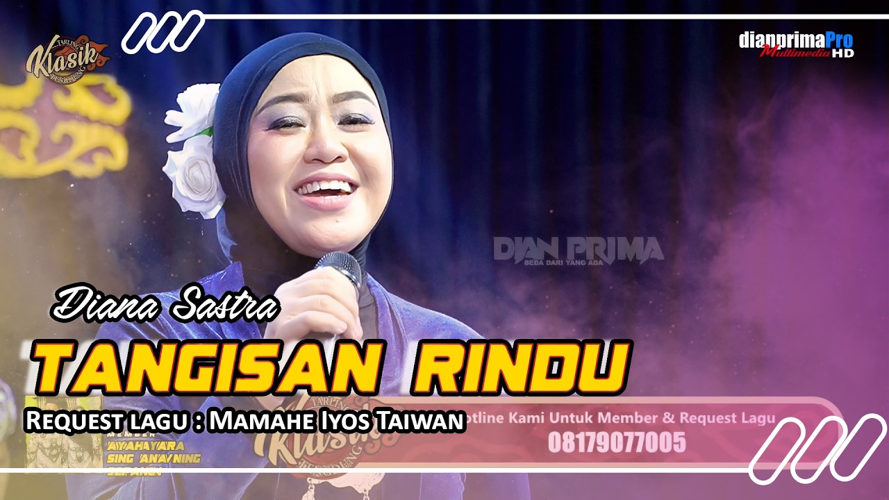 TANGISAN RINDU - DIANA SASTRA || TARLING KLASIK TENGDUNG