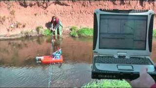 University of Worcester ADCP StreamPro river discharge measurement