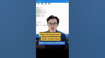 Quản lý bán hàng bằng Google Appsheet #appsheet #googleappsheet #hoadata