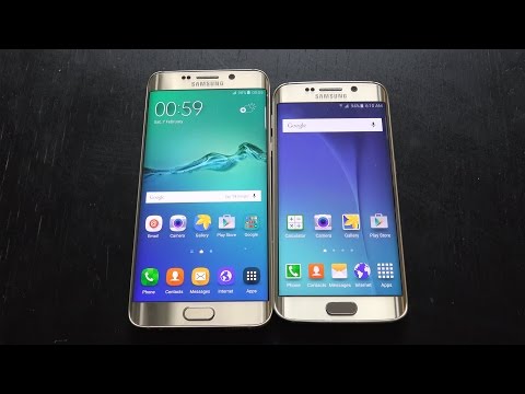 Samsung Galaxy S6 Edge+ vs. Samsung Galaxy S6 Edge - Size Comparison!