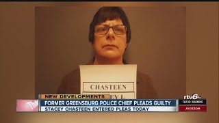 Former Greensburg police chief pleads guilty to theft, misconduct charges