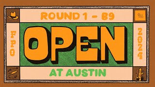 2024 The Open at Austin | FPO R1B9 | Pierce, Tattar, Mandujano, Handley | Jomez Disc Golf