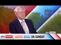 Tory leadership: David Davis rules himself out of race