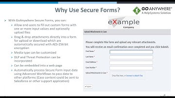 Get The Most Out of GoAnywhere: Secure Forms