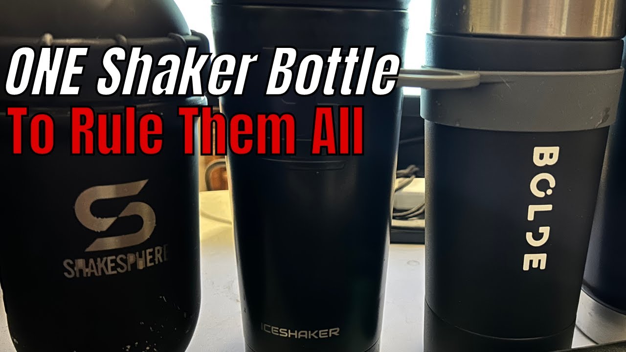 The BEST Steel Shaker Bottle 