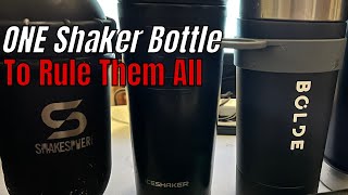 The BEST Steel Shaker Bottle