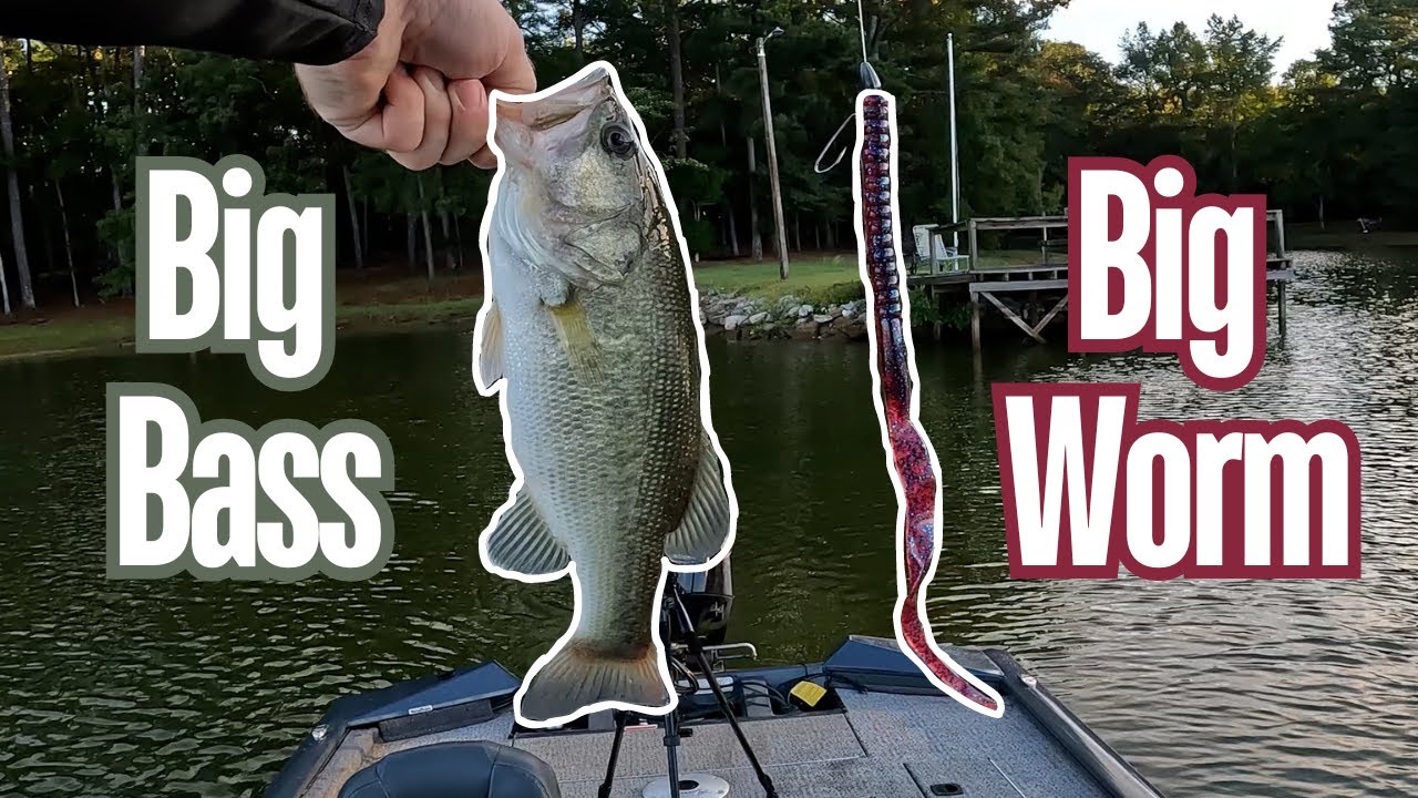 Giant Worm, Big Bass: EXTREME Fishing Challenge!