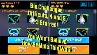 MSF - Bio Challenges Diff 4 & 5 3 Starred!