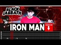 【BLACK SABBATH】[ Iron Man ] cover by Masuka | LESSON | GUITAR TAB
