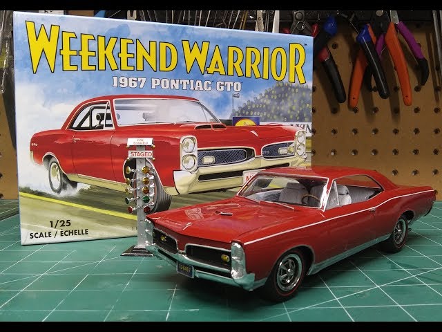 1967 Pontiac GTO Model Kit, Hobby Lobby, 890525