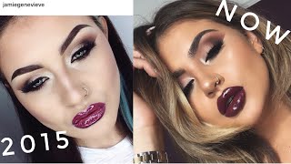 RECREATING MY OLD MAKEUP | JAMIE GENEVIEVE