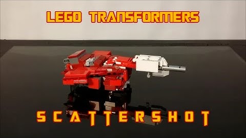 Lego Transformers Combiner Wars Computron Scattershot G1 Mini By BX Brix