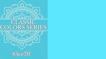 [HYALINE]— 4K Solid Color Background (1 Hour Loop) | Digital Visual Display